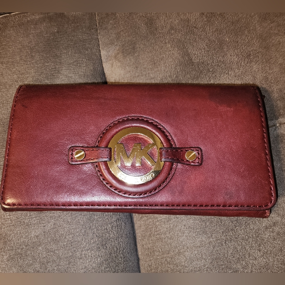 Michael Kors Burgundy Wallet